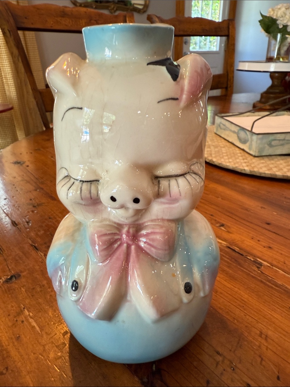 Leeds Hull Vintage Pig Decanter